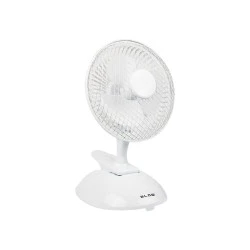 Ανεμιστήρας επιτραπέζιος 6"/15cm 25W 2 σε 1 με κλιπ BLOW σε λευκό χρώμα