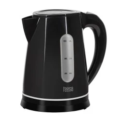 Ηλεκτρικός Βραστήρας 2200W TEESA με χωρητικότητα 1.8L σε μαύρο χρώμα με περιστρεφόμενη βάση & αφαιρούμενα φίλτρα 