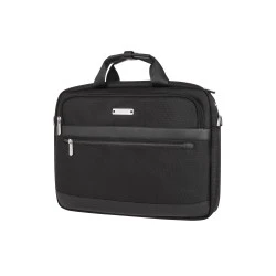 Τσάντα ώμου - χειρός κατάλληλη για Laptop 14" σε μαύρο χρώμα