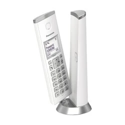 Ασύρματο τηλέφωνο Panasonic KX-TGK210GR σε λευκό χρώμα με μνήμη επανάκλησης & λειτουργία μην ενοχλείτε