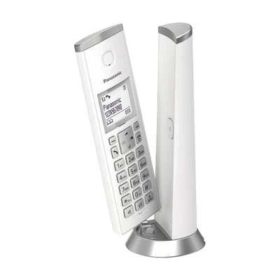 Ασύρματο τηλέφωνο Panasonic KX-TGK210GR σε λευκό χρώμα με μνήμη επανάκλησης & λειτουργία μην ενοχλείτε