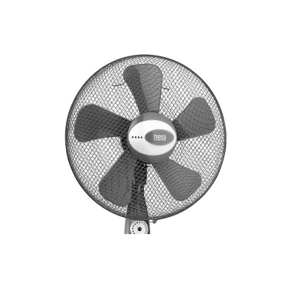 Ανεμιστήρας TEESA με τηλεκοντρόλ 55W 17'/43cm με 8 ταχύτητες λειτουργίας μαύρο χρώμα 