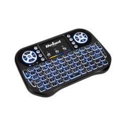 Ασύρματο πληκτρολόγιο Rebel Mini Q5 Smart TV BOX εύρος λειτουργίας έως 10m  με touchpad & λειτουργία ποντικιού