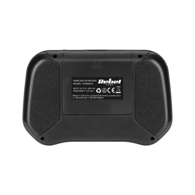 Ασύρματο πληκτρολόγιο Rebel Mini Q5 Smart TV BOX εύρος λειτουργίας έως 10m  με touchpad & λειτουργία ποντικιού