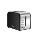 Φρυγανιέρα Teesa 850W stainless steel με 6 επίπεδα φριγανίσματος σε μαύρο χρώμα & φωτιζόμενα κουμπιά Φρυγανιέρα Teesa 850W stainless steel με 6 επίπεδα φριγανίσματος σε μαύρο χρώμα & φωτιζόμενα κουμπιά