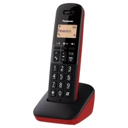 Ασύρματο τηλέφωνο Panasonic KX-TGB610GRR κόκκινο με αναγνώριση κλήσης & κατάλογος 50 ονομάτων