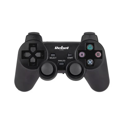 Ασύρματο Gamepad PC/PS3 REBEL Gamer με δονήσεις με λειτουργία μπαταρίας