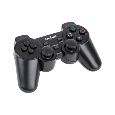 Ασύρματο Gamepad PC/PS3 REBEL Gamer με δονήσεις με λειτουργία μπαταρίας