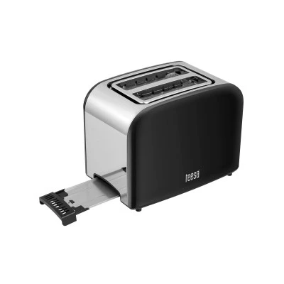 Φρυγανιέρα Teesa 850W stainless steel με 6 επίπεδα φριγανίσματος σε μαύρο χρώμα & φωτιζόμενα κουμπιά Φρυγανιέρα Teesa 850W stainless steel με 6 επίπεδα φριγανίσματος σε μαύρο χρώμα & φωτιζόμενα κουμπιά
