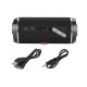 Ηχείο Bluetooth BT460 σε μαύρο χρώμα με ραδιόφωνο FM & εμβέλεια BT έως 10m