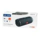 Ηχείο Bluetooth BT460 σε μαύρο χρώμα με ραδιόφωνο FM & εμβέλεια BT έως 10m