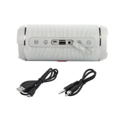 Ηχείο Bluetooth BT460 σε γκρι χρώμα με ενσωματωμένο BT & χρόνο αναπαραγωγής έως 3-4 ώρες