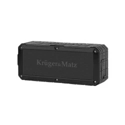 Φορητό αδιάβροχο ηχείο Kruger&Matz Discovery Bluetooth σε μαύρο χρώμα με εμβέλεια BT έως 30m