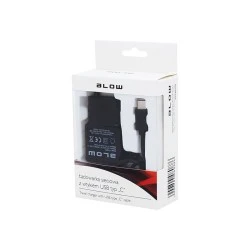 Φορτιστής με υποδοχή USB-C 5V / 2.1A BLOW συμβατό με συσκευές που έχουν θύρα φόρτισης USB τύπου C