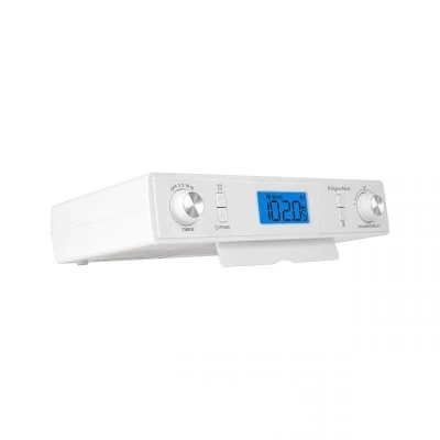Ραδιόφωνο κουζίνας με bluetooth Kruger & Matz οθόνη LCD & ενσωματωμένη κεραία σε λευκό χρώμα 