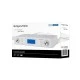 Ραδιόφωνο κουζίνας με bluetooth Kruger & Matz οθόνη LCD & ενσωματωμένη κεραία σε λευκό χρώμα 
