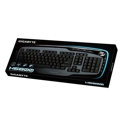 Πληκτρολόγιο Gigabyte GK-K6800 σύνδεση USB με ανθεκτικό μηχανισμό & glossy επιφάνεια