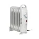 Ηλεκτρική Θερμάστρα Λαδιού TEESA 800W με 7 πτερύγια με ρυθμιζόμενο θερμοστάτη & διάσταση 130x320x380 mm 