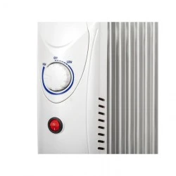 Ηλεκτρική Θερμάστρα Λαδιού TEESA 800W με 7 πτερύγια με ρυθμιζόμενο θερμοστάτη & διάσταση 130x320x380 mm 