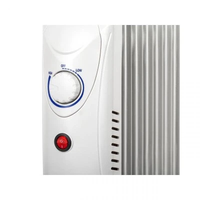 Ηλεκτρική Θερμάστρα Λαδιού TEESA 800W με 7 πτερύγια με ρυθμιζόμενο θερμοστάτη & διάσταση 130x320x380 mm 