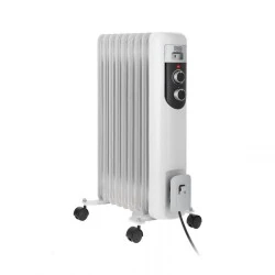 Ηλεκτρική θερμάστρα λαδιού TEESA 2000W 9 πτερύγια & διακόπτη ανατροπής με διάσταση 230x416x600mm