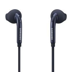  Ακουστικά με μικρόφωνο Stereo Samsung 3.5mm G920/925 συμβατά με Galaxy S6/S7 σε μαύρο χρώμα
