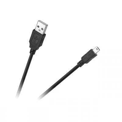 Καλώδιο USB - MiniUSB με μήκος 1.8m Cabletech σε μαύρο χρώμα
