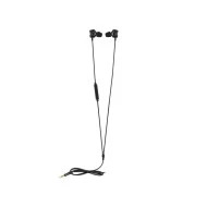 Ακουστικά ψείρες GOLD BLACK BLOW με υποδοχή jack 3.5mm σε μαύρο χρώμα με εξαιρετική ποιότητα ήχου