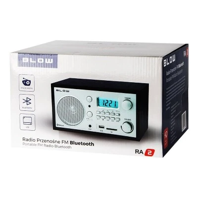 Αναλογικό ραδιόφωνο AM / FM BLOW RA2  με εξαιρετική ποιότητα ήχου & ξυπνητήρι 