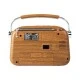 Ραδιόφωνο φορητό αναλογικό Vintage AM/FM BLOW με Bluetooth με θύρα USB & κάρτα μνήμης SD
