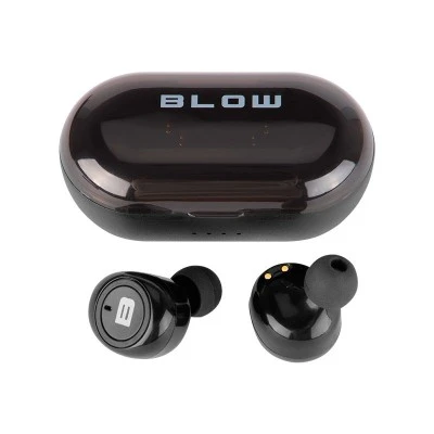 Ακουστικά ασύρματα BLOW Earbuds BTE100 σε μαύρο χρώμα με εύρος 10m Ακουστικά ασύρματα BLOW Earbuds BTE100 σε μαύρο χρώμα με εύρος 10m
