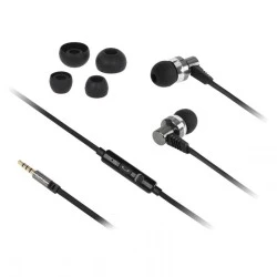 Aκουστικά ψείρες M-Life Jack 3.5 με μικρόφωνο iphone/samsung μαύρο χρώμα