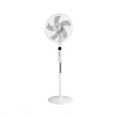 Ανεμιστήρας δαπέδου 50W 17"/43cm με τηλεχειριστήριο TEESA σε λευκό χρώμα Ανεμιστήρας δαπέδου 50W 17"/43cm με τηλεχειριστήριο TEESA σε λευκό χρώμα