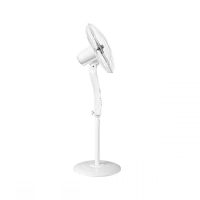 Ανεμιστήρας δαπέδου 50W 17"/43cm με τηλεχειριστήριο TEESA σε λευκό χρώμα Ανεμιστήρας δαπέδου 50W 17"/43cm με τηλεχειριστήριο TEESA σε λευκό χρώμα
