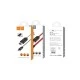 Καλωδιο USB - Micro USB με οθόνη με μήκος 1.2m HOCO U29 σε λευκό χρώμα 