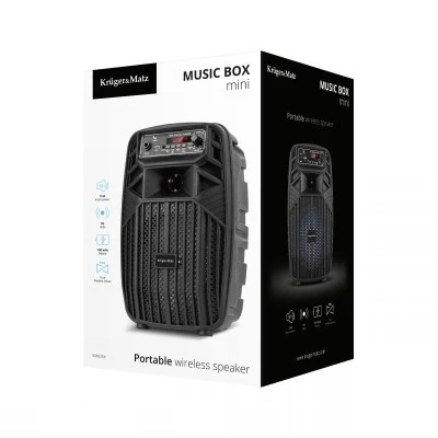 Φορητό ηχείο Bluetooth Kruger&Matz Music Box Mini 10W υποστήριξη MP3