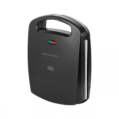 Τοστιέρα 4 θέσεων με κεραμικές πλάκες TEESA 1500W με λαβή χωρίς θέρμανση προστασία από υπερθέρμανση Τοστιέρα 4 θέσεων με κεραμικές πλάκες TEESA 1500W με λαβή χωρίς θέρμανση προστασία από υπερθέρμανση