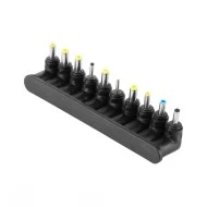 Τροφοδοτικό 12-19.5V 45W 2.1A με 10 βύσματα αυτόματο REBEL με αυτόματη επιλογής τάσης