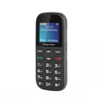 Κινητό GSM για ηλικιωμένους με κουμπί SOS Kruger&Matz Simple 920 με ελληνικό μενού & κουμπί SOS Κινητό GSM για ηλικιωμένους με κουμπί SOS Kruger&Matz Simple 920 με ελληνικό μενού & κουμπί SOS