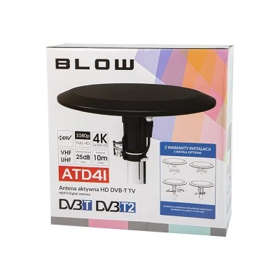 Ενεργή κεραία DVB-T ATD41 BLOW εσωτερική/εξωτερική με αδιάβροχο περίβλημα 