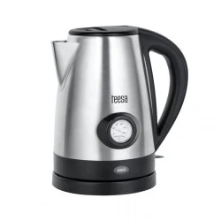 Ηλεκτρικός Βραστήρας TEESA με χωητικότητα 1,7L με δείκτη θερμοκρασίας νερού περιστρεφόμενη 360 °