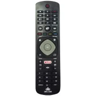 Τηλεχειριστήριο Universal PHILIPS για άμεση λειτουργία χωρίς ρύθμιση κατάλληλο για πολλά μοντέλα Τηλεχειριστήριο Universal PHILIPS για άμεση λειτουργία χωρίς ρύθμιση κατάλληλο για πολλά μοντέλα