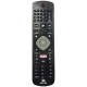 Τηλεχειριστήριο Universal PHILIPS για άμεση λειτουργία χωρίς ρύθμιση κατάλληλο για πολλά μοντέλα