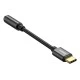 Αντάπτορας USB Type C - 3.5mm M/F με καλώδιο BASEUS σε μαύρο χρώμα