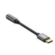 Αντάπτορας USB Type C - 3.5mm M/F με καλώδιο BASEUS σε γκρι χρώμα