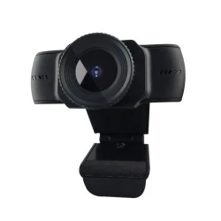 Webcam Full HD B18 με ανάλυση εικόνας 1080P διπλό μικρόφωνο με μείωση θορύβου