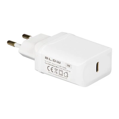Φορτιστής με υποδοχή USB-C PD3.0 18W BLOW με μέγιστη ισχύ 18W συμπαγές μέγεθος 