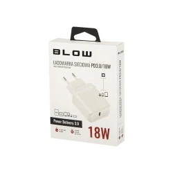 Φορτιστής με υποδοχή USB-C PD3.0 18W BLOW με μέγιστη ισχύ 18W συμπαγές μέγεθος 