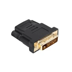 Αντάπτορας DVI 24+1 - HDMI M/F μήκος 0.15cm μαύρο χρώμα