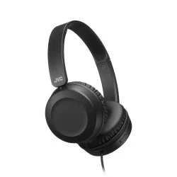 Ακουστικά κεφαλής  JVC HA-S31 BE με ενσωματωμένο τηλεχειριστήριο & μικρόφωνο ελαφρύς σχεδιασμός